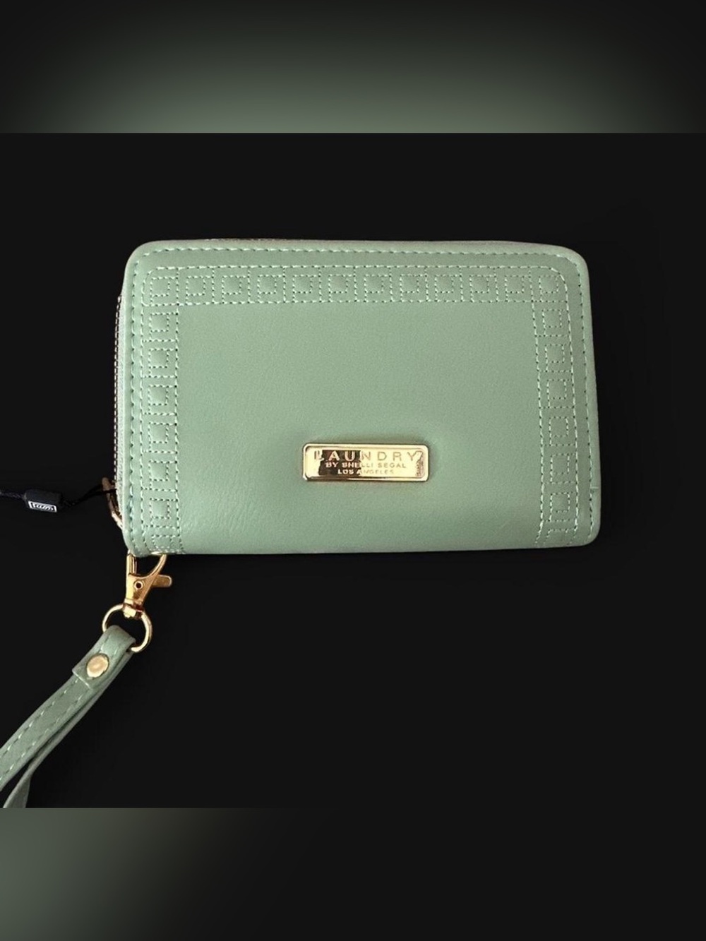 Laundry Shelli Segal Wallet Wristlet Double Zip New